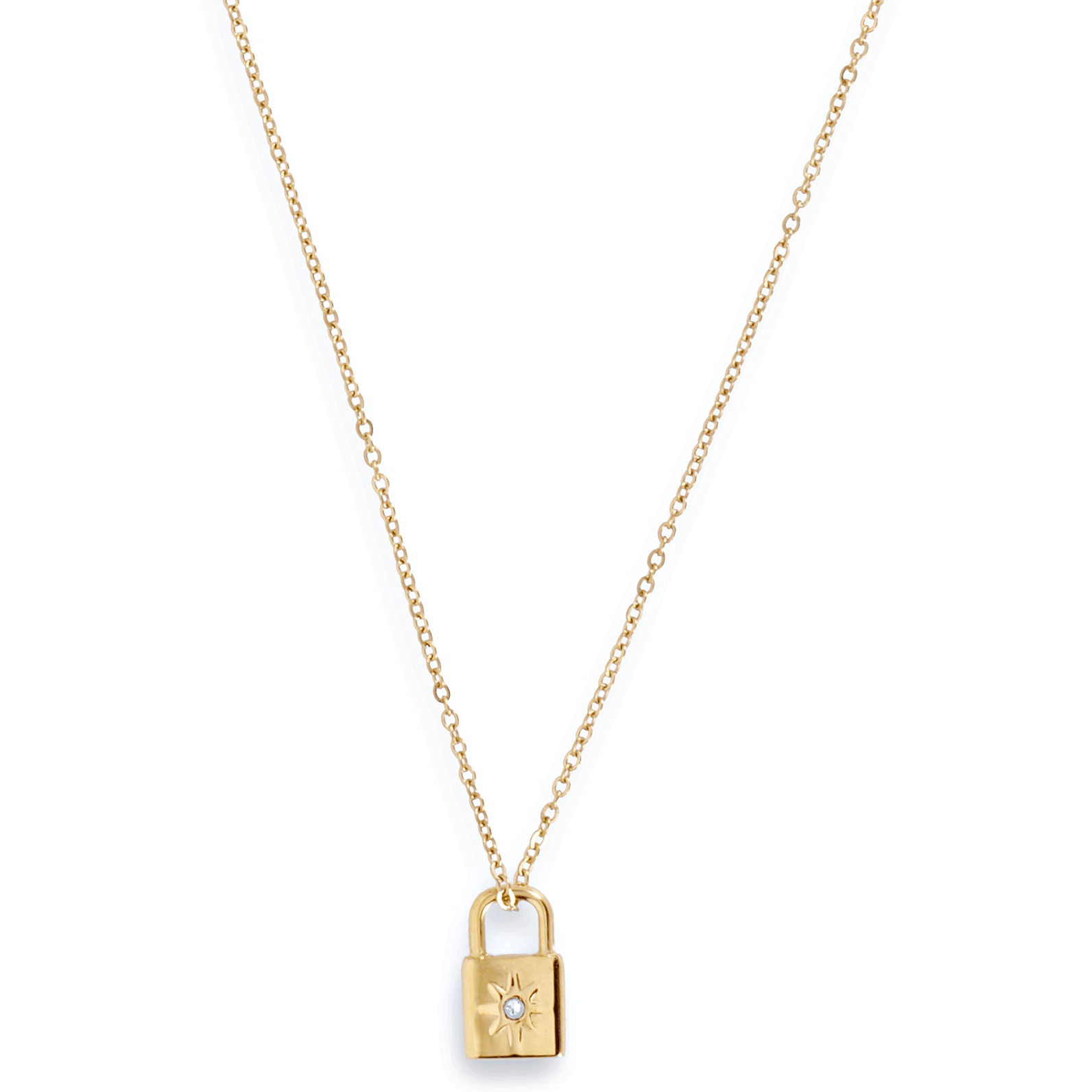 GRACE HARPER Gold Finish Red Glass Necklace 16+2 Extender GRACE HARPER Gold Finish Red Glass Necklace 16+2 Extender